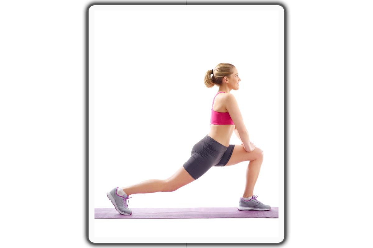 Lunging Hip Flexor Stretch 2