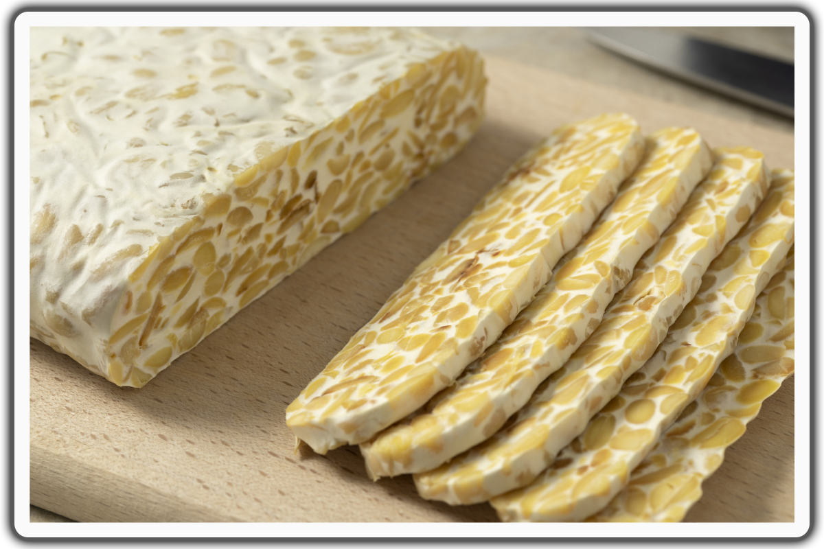 Soybean Tempeh - Probiotic Supplements vs Fermented Foods