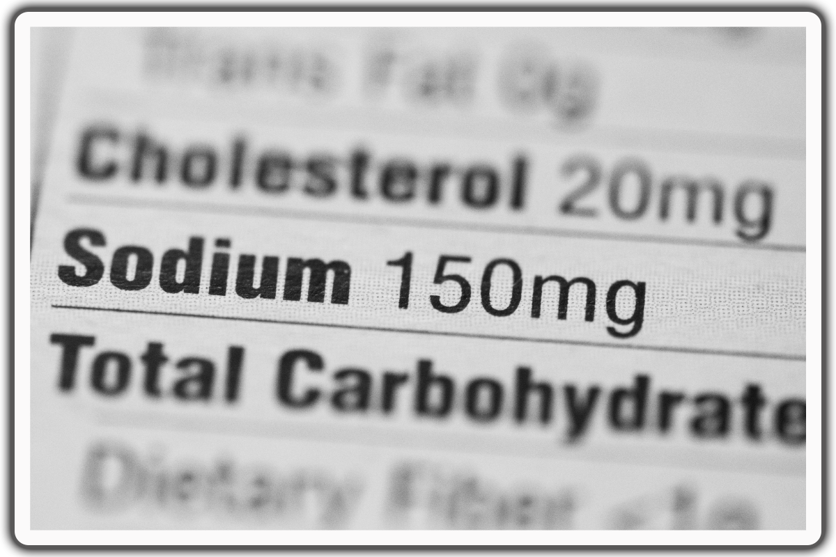 High Foods Sodium