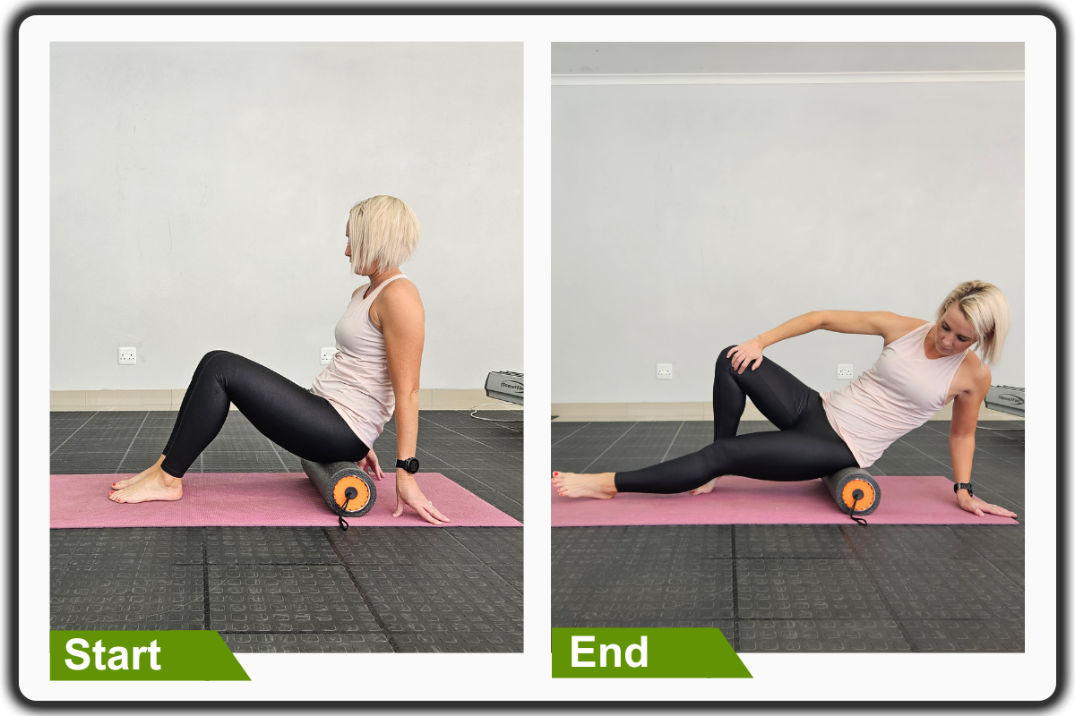 Glute Roll- Foam Rolling for Back Pain
