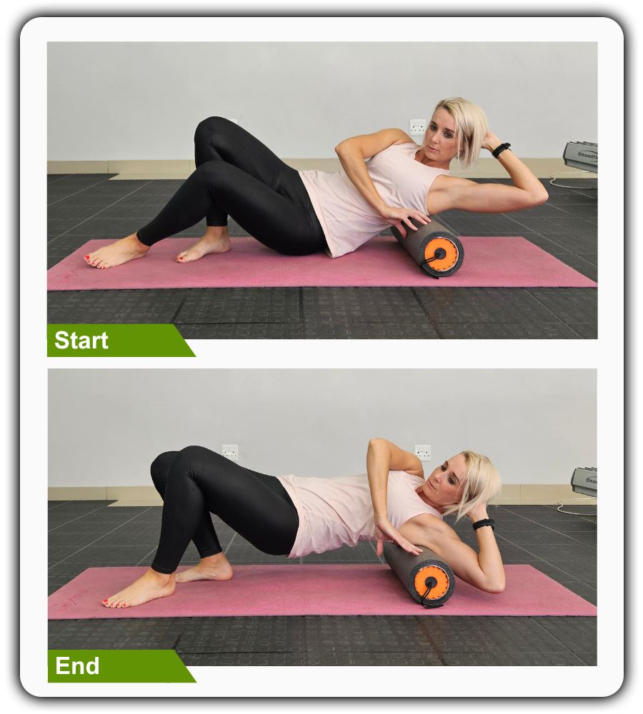 Latissimus Dorsi Roll- Foam Rolling for Back Pain