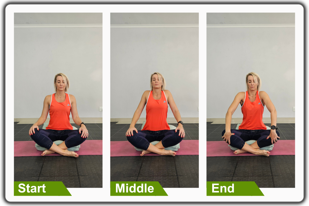 Shoulder Rolls - Stretching And Meditation