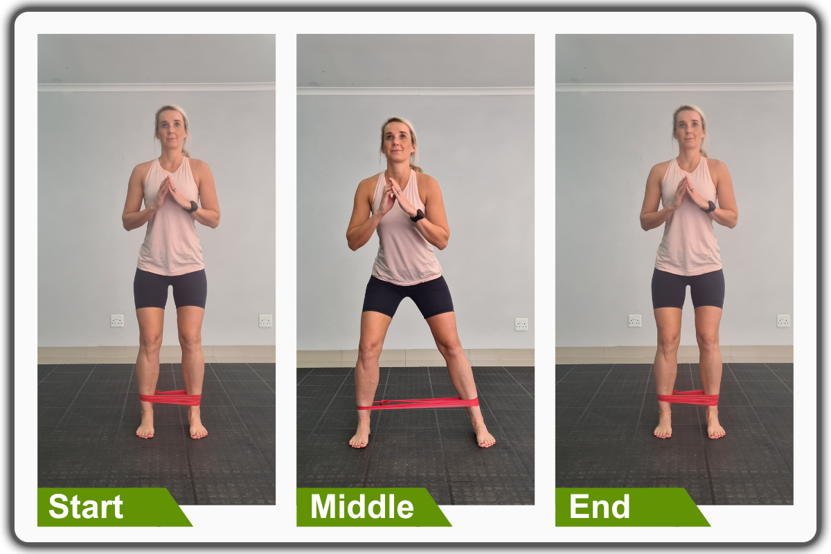 Resistance Band Side Steps