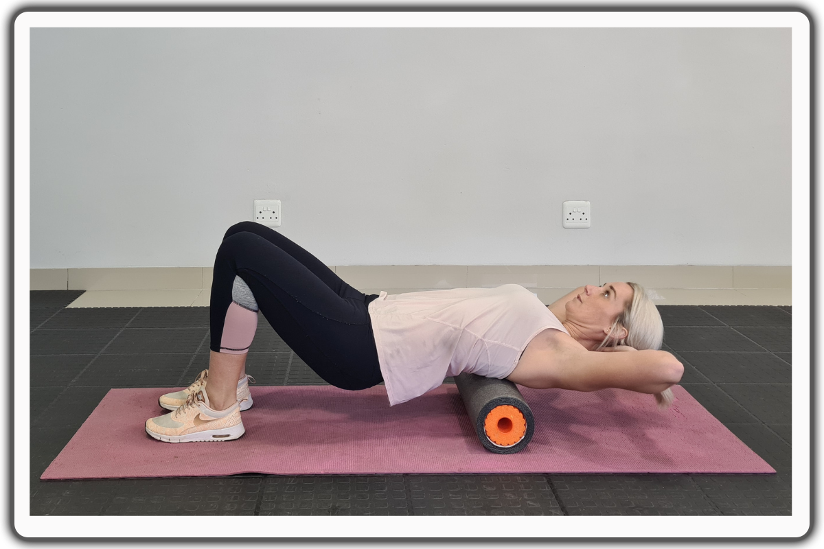 3. Foam Roller Thoracic Extension