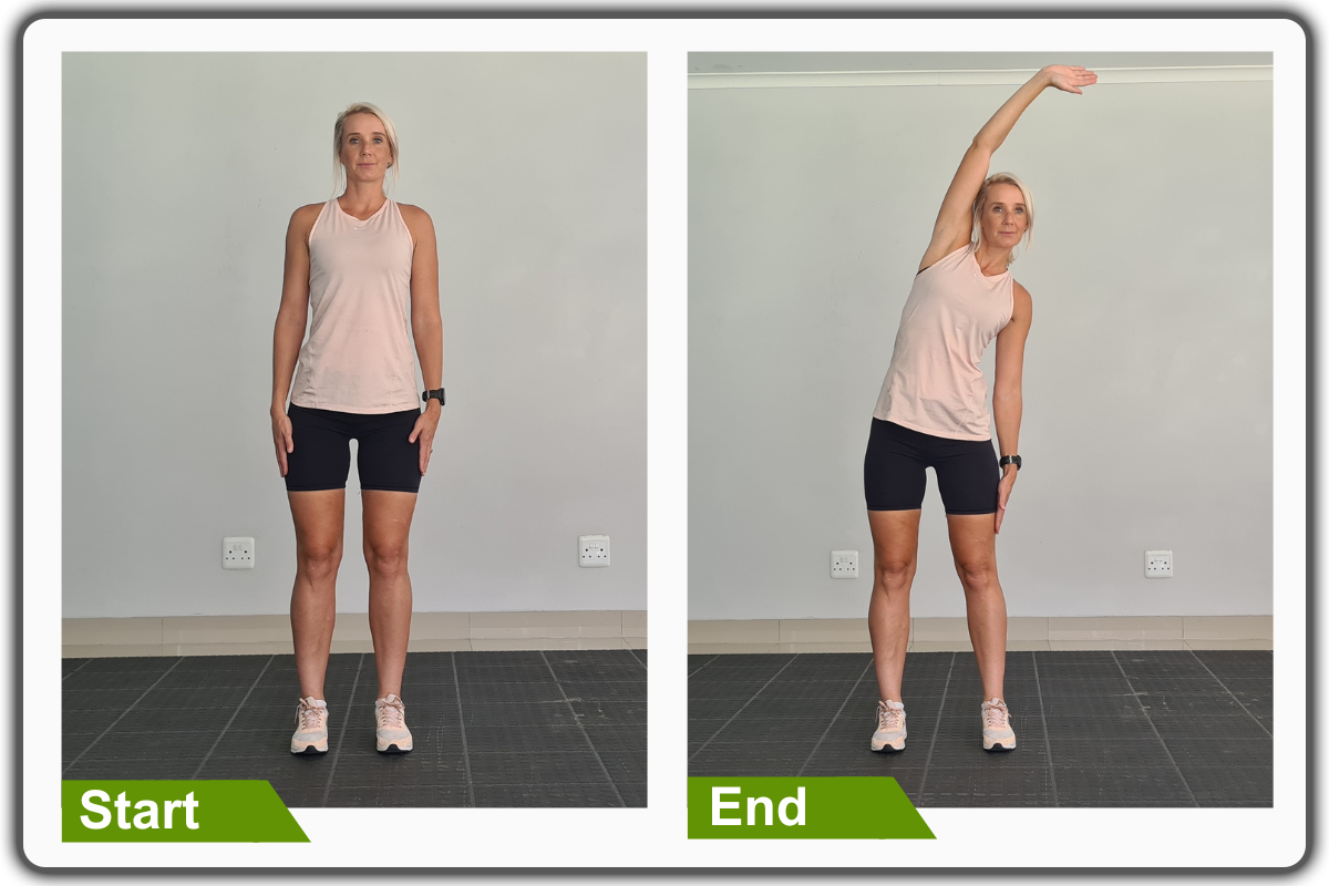 6. Overhead Arm Stretch